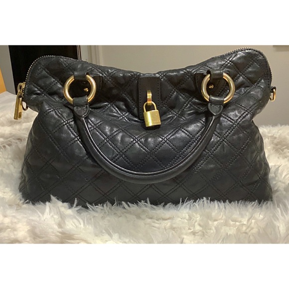 Marc Jacobs Handbags - MARC JACOBS Quilted Leather Satchel  Made in Italy